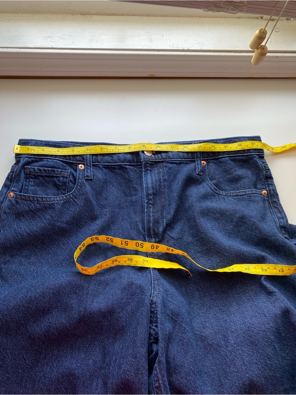GAP Mid Rise Ultra Soft Baggy Jeans Woman 32/14 TALL Blue Lyocell Slouchy 2024 - Picture 11 of 16